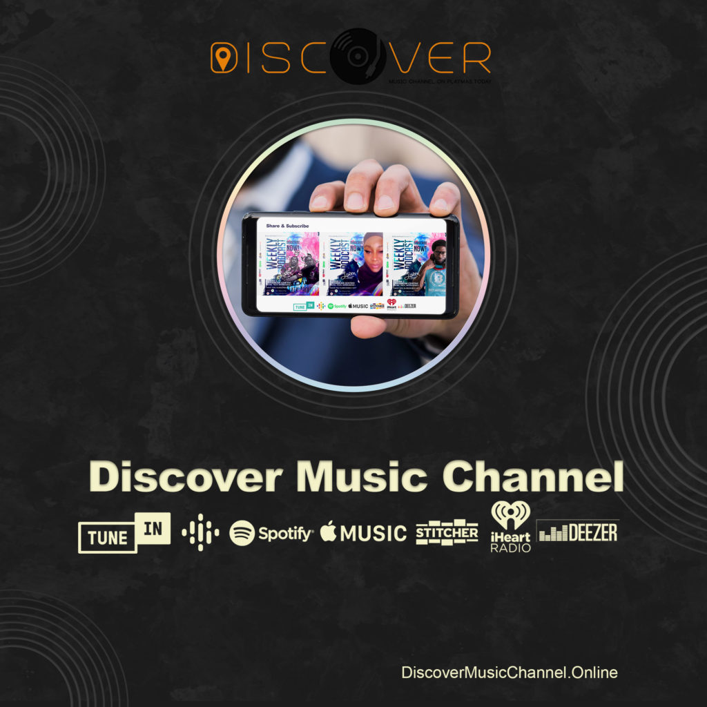 Discover Music Channel by PlayMas.Today Now Available on over 23 platforms plus, TV, and in cars app. B Team DJ, Discover Talk, Talk about in with Kes & Lans, #beingAfricaAllah, Cypha Saturday, TechMi Tech Talk, Lunch box mix, Hol' ah Vibe,