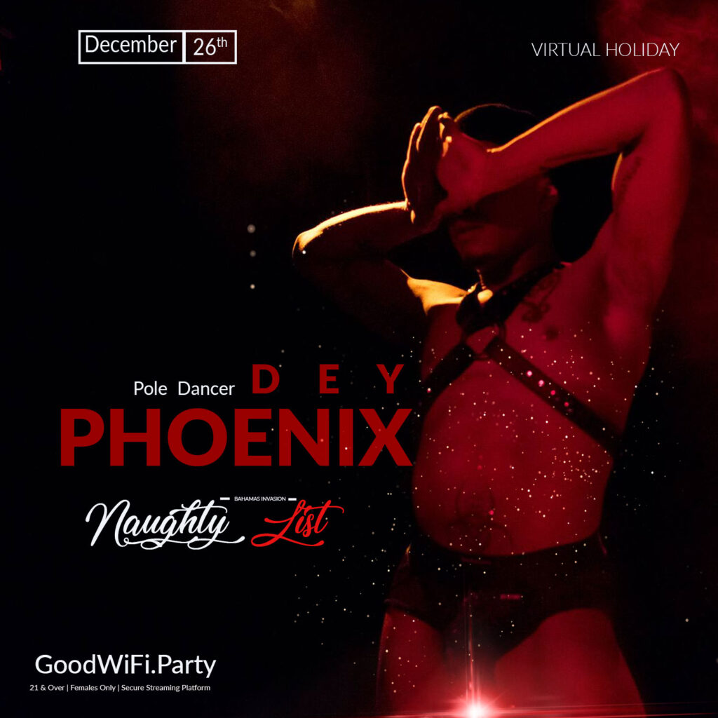 Naughty List Pole Dancer Dey Phoenix