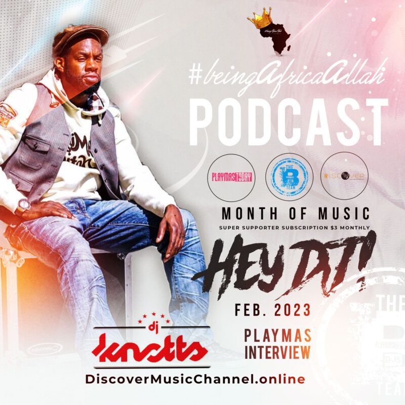 It's the month of music featuring DJ Knotts. Discover his experience, inspirations and challenges.