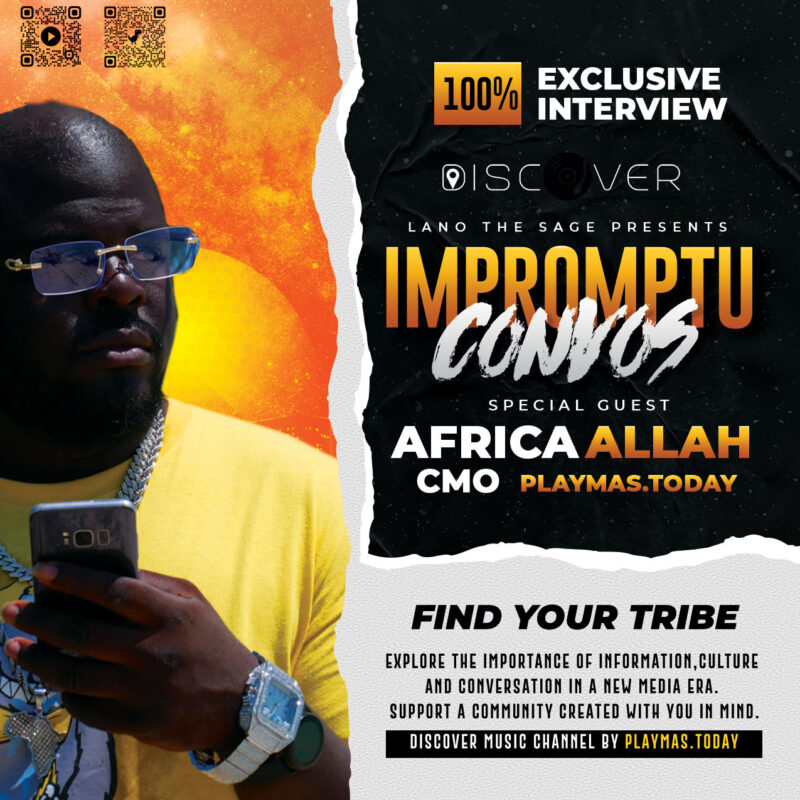 When you have enough support, you can do anything Ask anyone in the entertainment industry and they'll probably tell you, the most important asset a creative can have is a strong network of supporters. ? ? ? Lano the Sage taps in with Africa Allah of DistinctiveImpression MMG to dish out the goods on longevity in entertainment, ownership and the value of support.