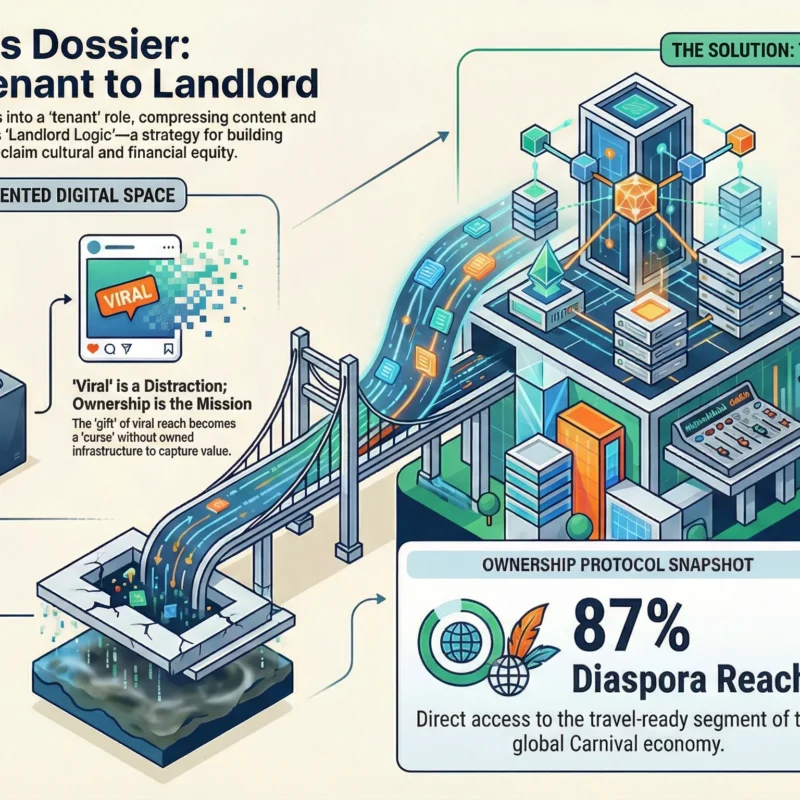 Who owns what. An infograph showing the pipeline of digital ownership.