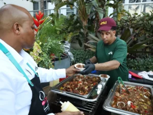 The Visuals of Black Excellence 📸 While we weren't on-site, the energy from The Cookout at the 25th Annual SOBEWFF® was too powerful not to share. These stunning captures by World Red Eye perfectly bottle the "top-tier" vibes, from Chef JJ Johnson’s culinary mastery to Fat Joe’s legendary poolside performance. We are proud to share these moments to help strengthen the cultural infrastructure of our community and support the next generation of hospitality leaders at FIU.
