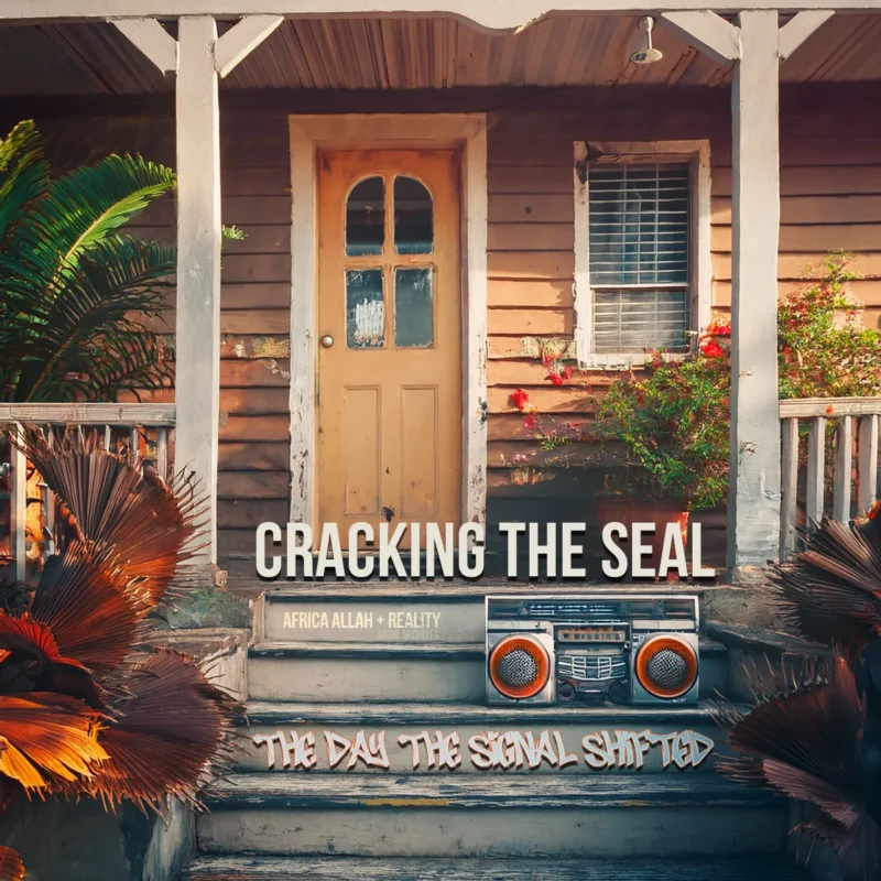 Cracking the Seal: The Day the Signal Shifted, Africa Allah and Reality Radio Archives.
